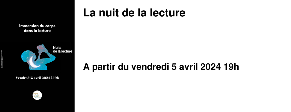 La nuit de la lecture
