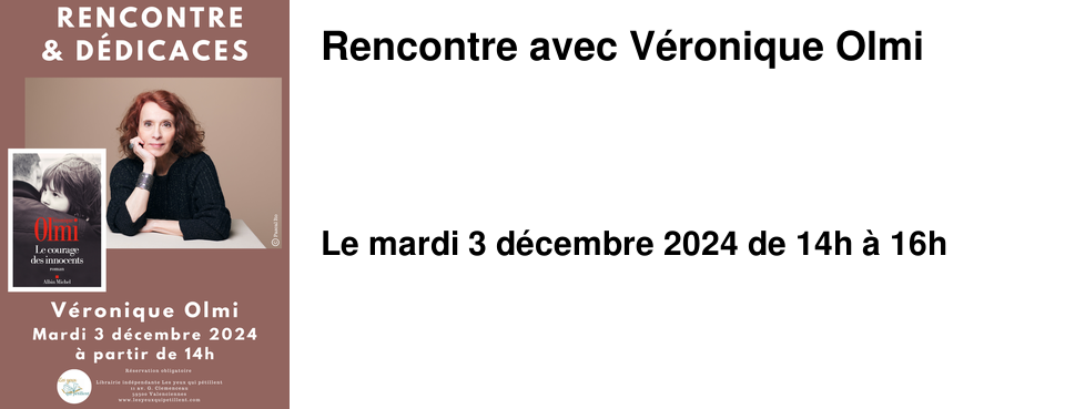 Rencontre avec V�ronique Olmi