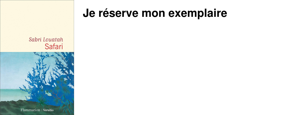 Je r�serve mon exemplaire