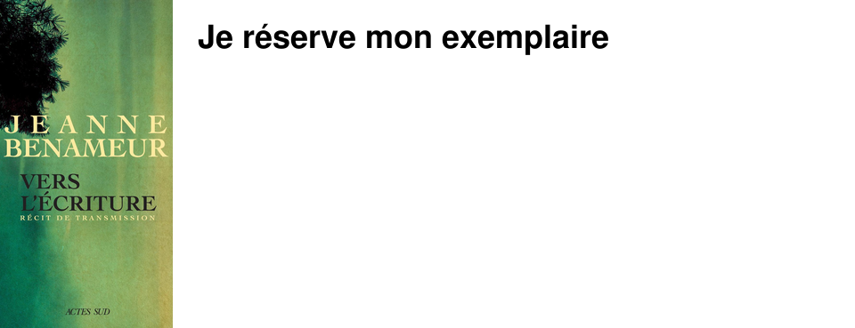 Je r�serve mon exemplaire