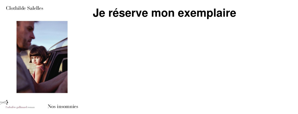 Je r�serve mon exemplaire
