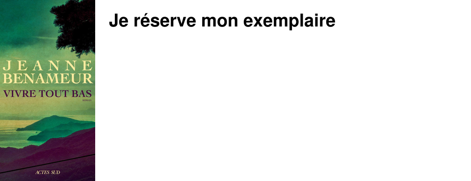 Je r�serve mon exemplaire