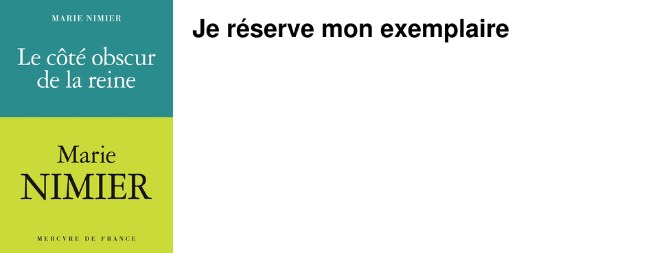 Je r�serve mon exemplaire