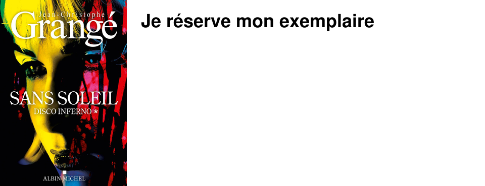 Je r�serve mon exemplaire