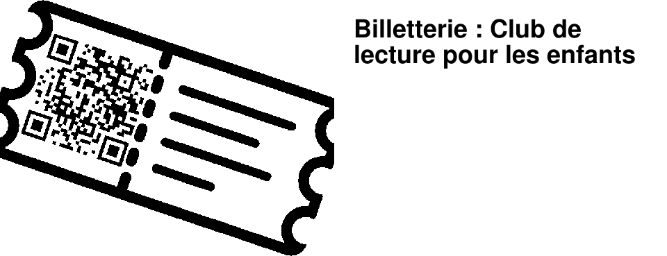 Billetterie : Club de lecture pour les enfants