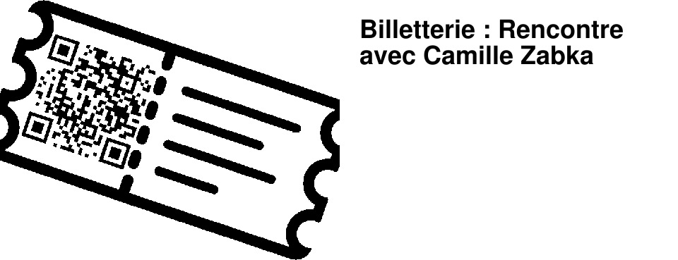 Billetterie : Rencontre avec Camille Zabka